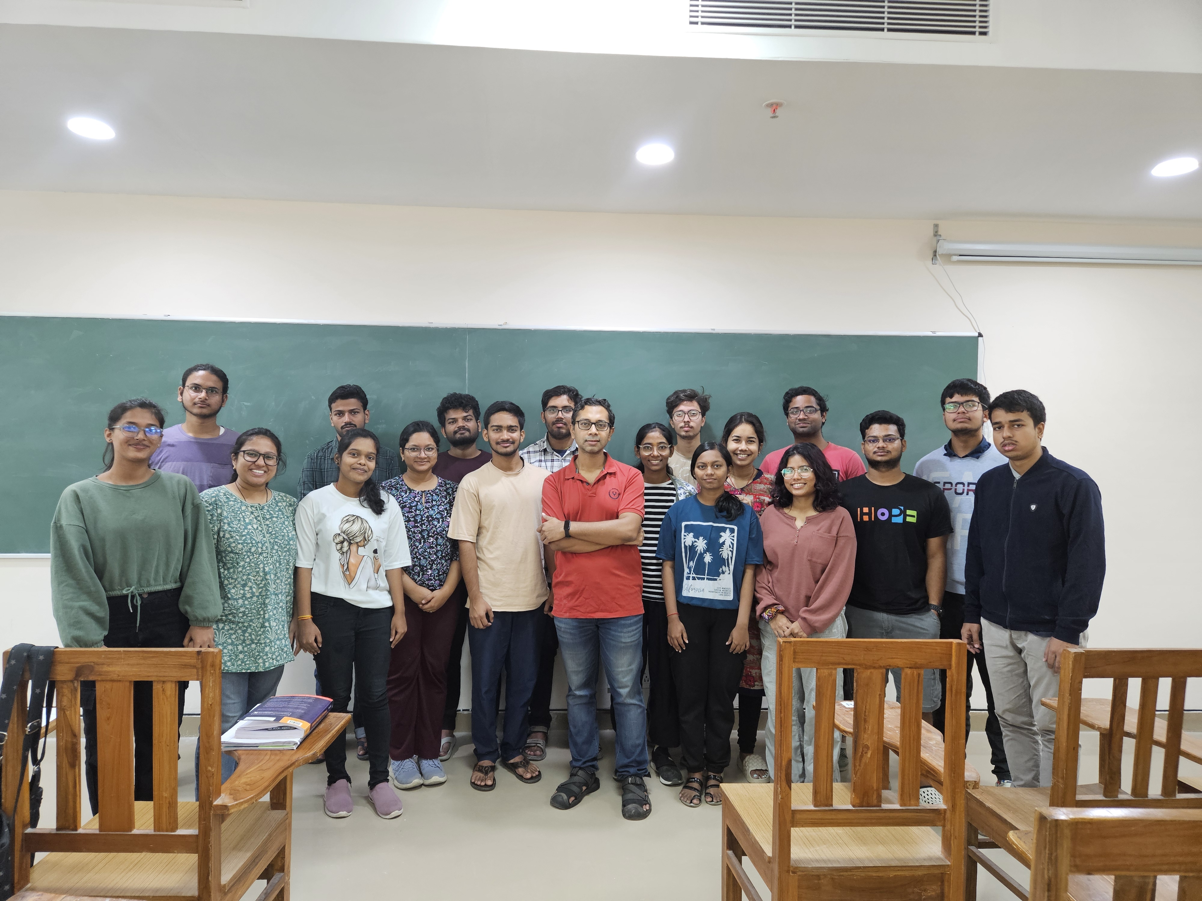 Dr. Victor Mukerjee's statistical mechanics class
